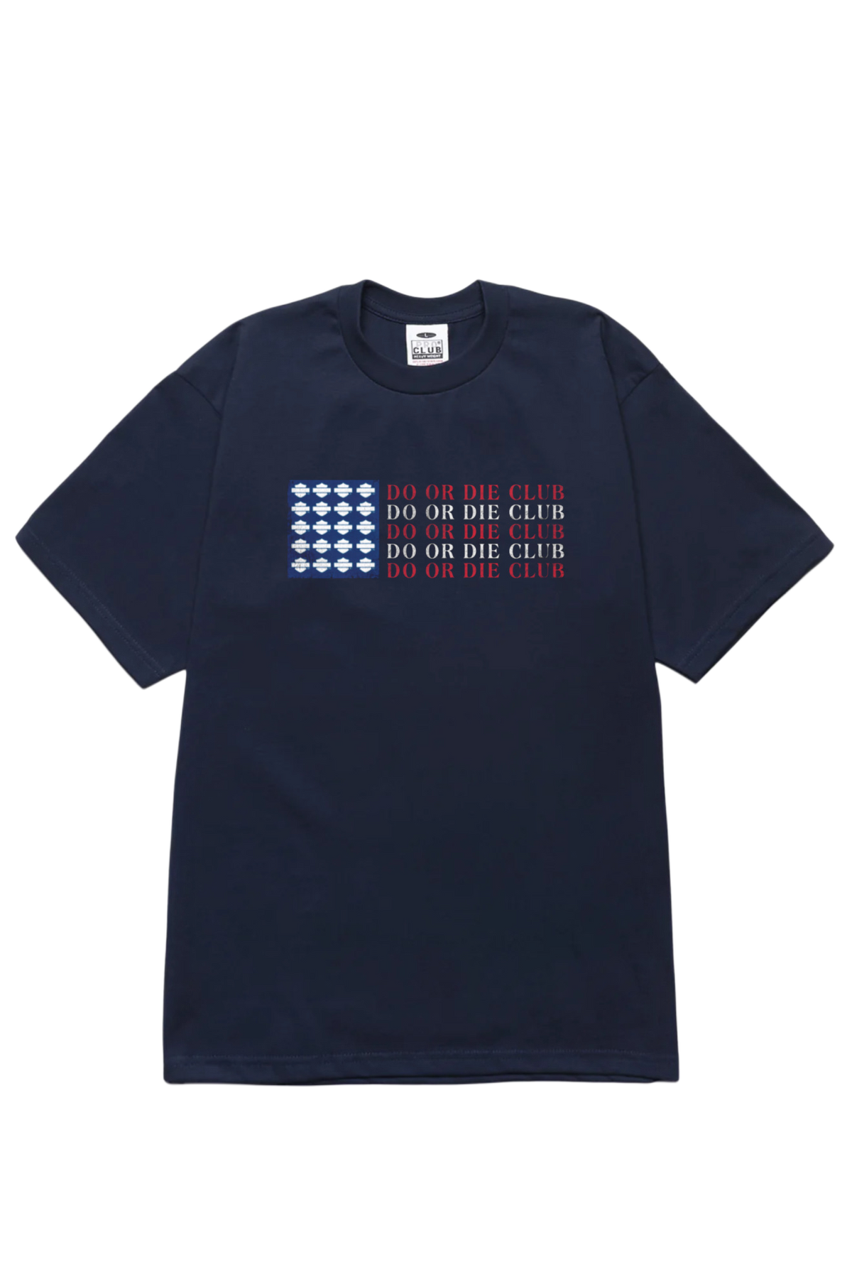 Hells Angel Navy T Shirt.
